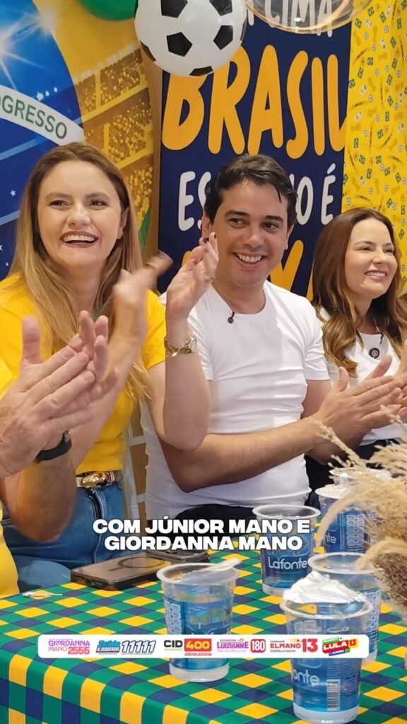Registro do depoimento de Dilmara Amaral sobre o apoio de Júnior Mano a Limoeiro do Norte.