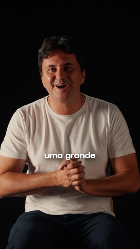 Registro da manifestação de Bruno Gonçalves sobre Cid Gomes e Júnior Mano em Aquiraz.